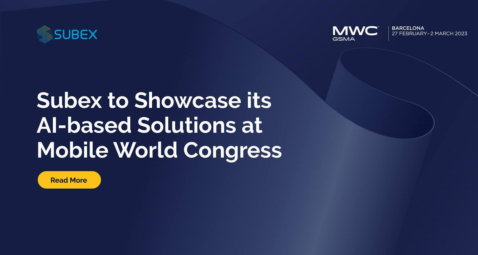 Subex to Showcase its AI-based Solutions at MWC23!